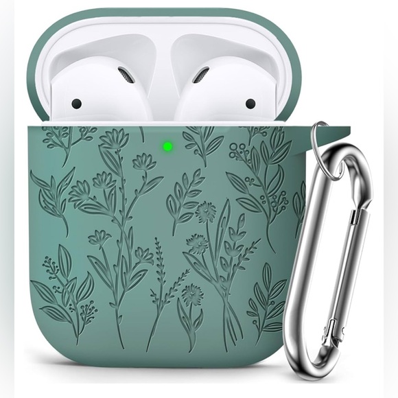 Apple AirPods (2nd Generation) Wireless Ear Buds with Rubber Case - Picture 16 of 16